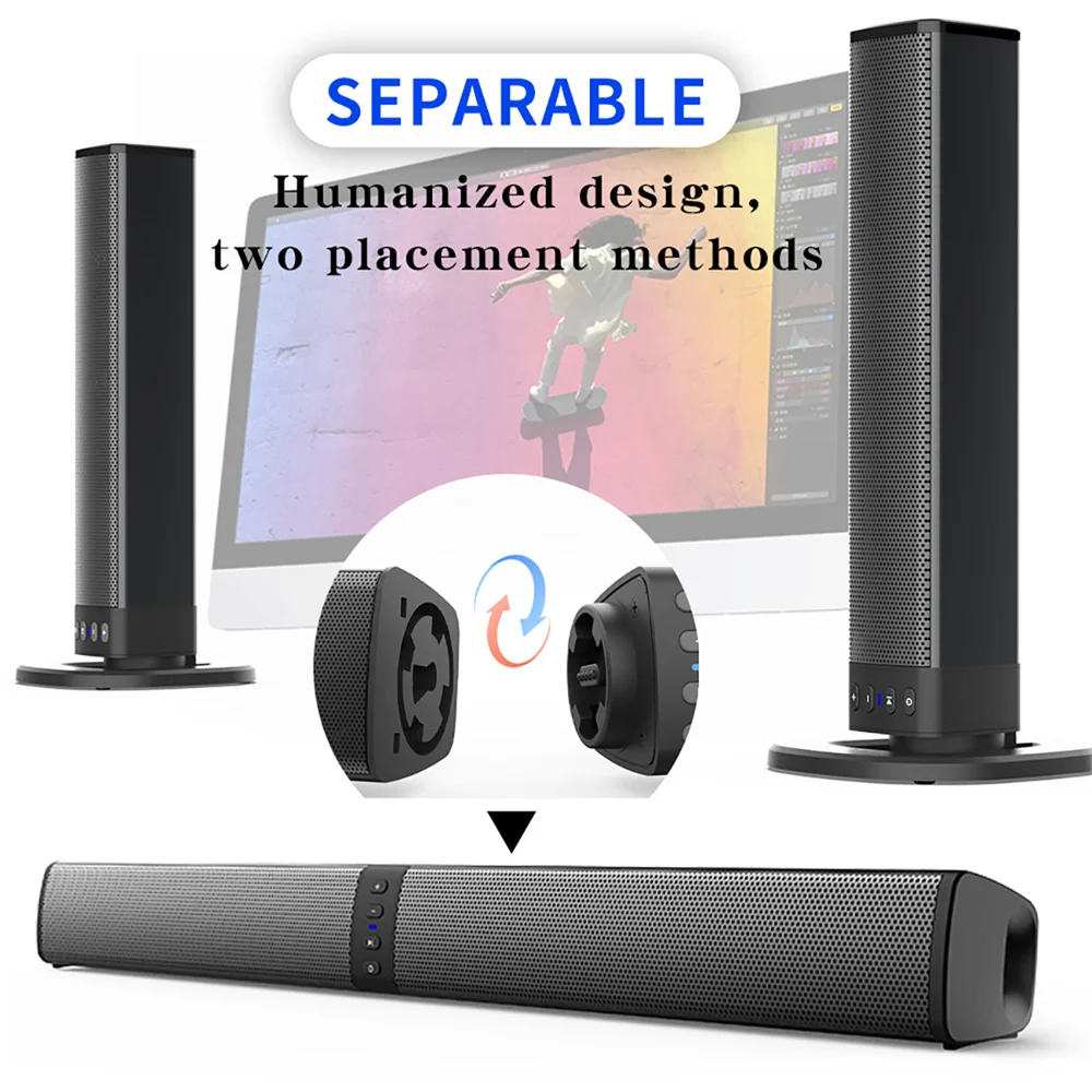 Home Bar And Theater - Wireless Bluetooth TV Sound Bar 2