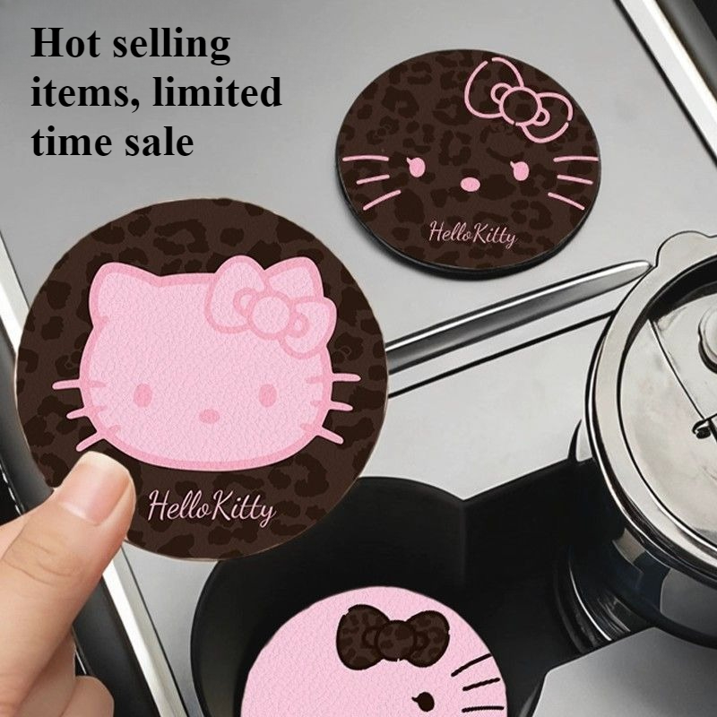 Bar Mat Rubber - Hello Kitty Car Coaster Cartoon Cute