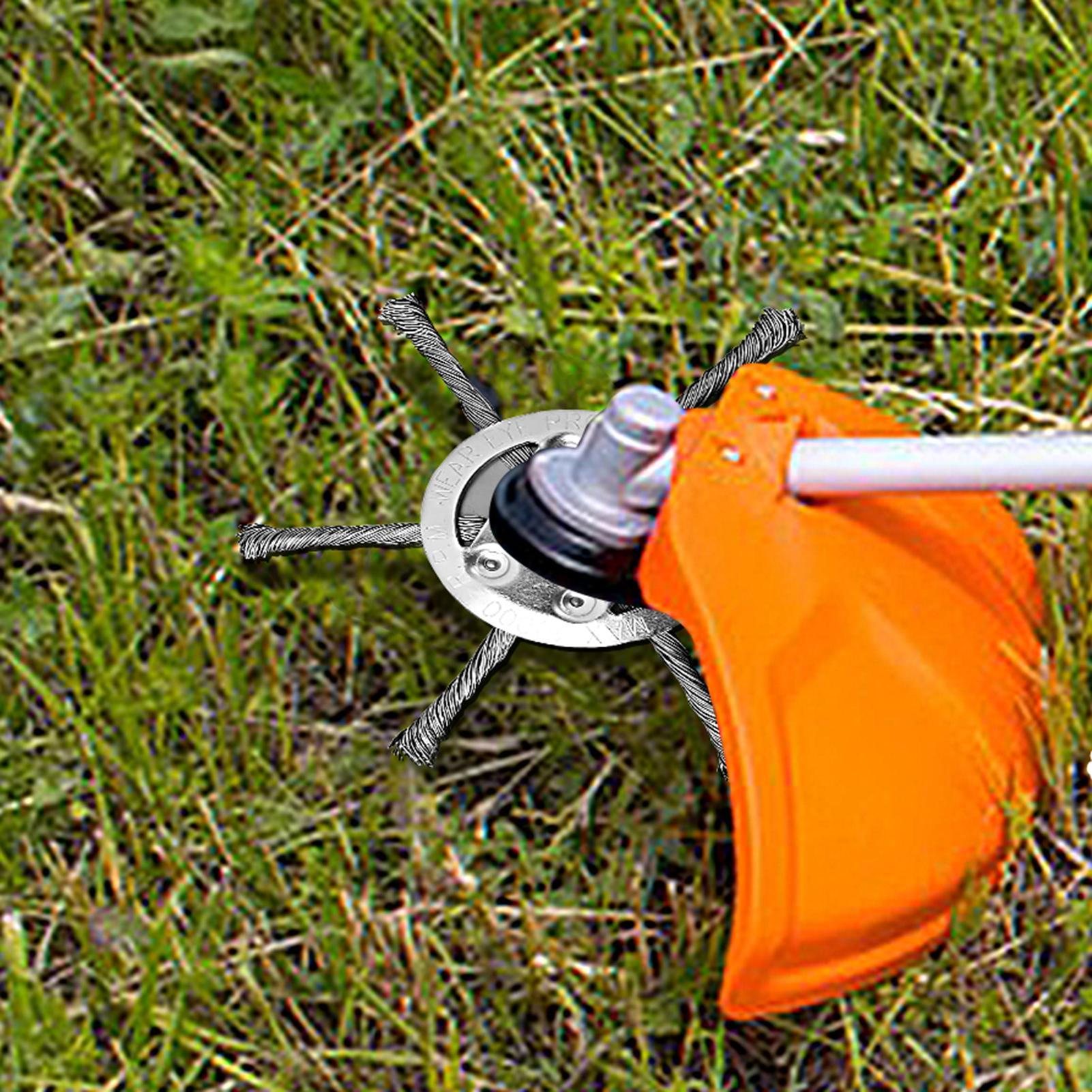 Home Barbershop - Steel Grass Trimmer Head Cutter Safe
