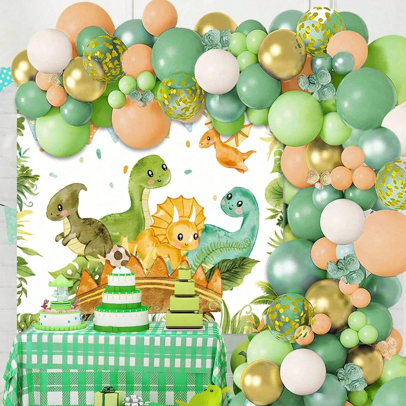 Home Bargains - Dinosaur Balloon Set Arch for Children's