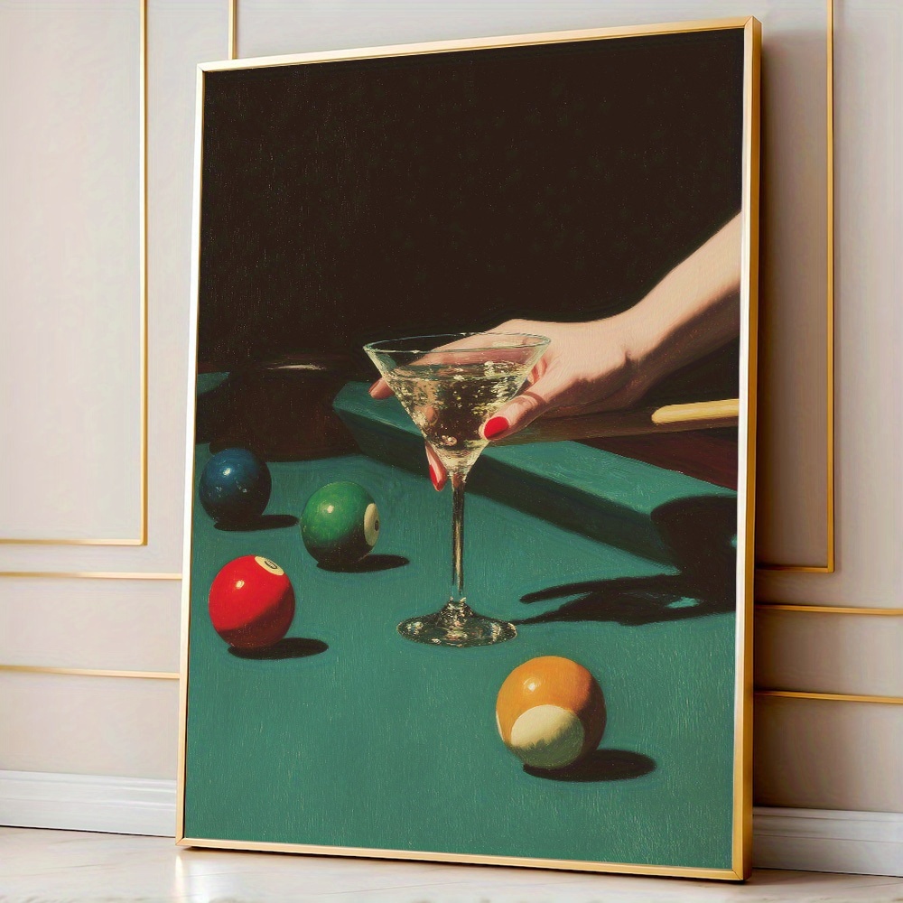 1pc Vintage Billiards Cocktail - Home Bar Set 评论和价格