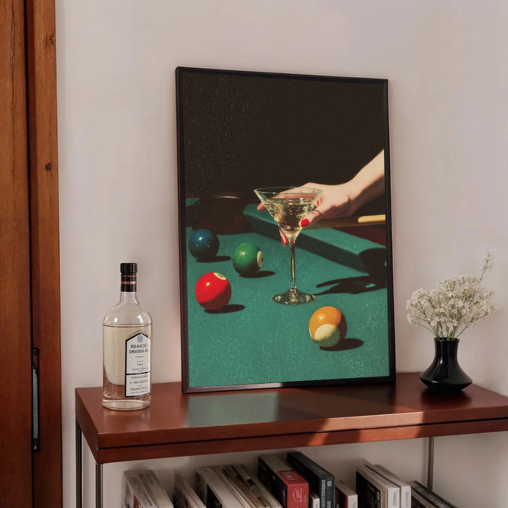 1pc Vintage Billiards Cocktail - Home Bar Set 评论和价格