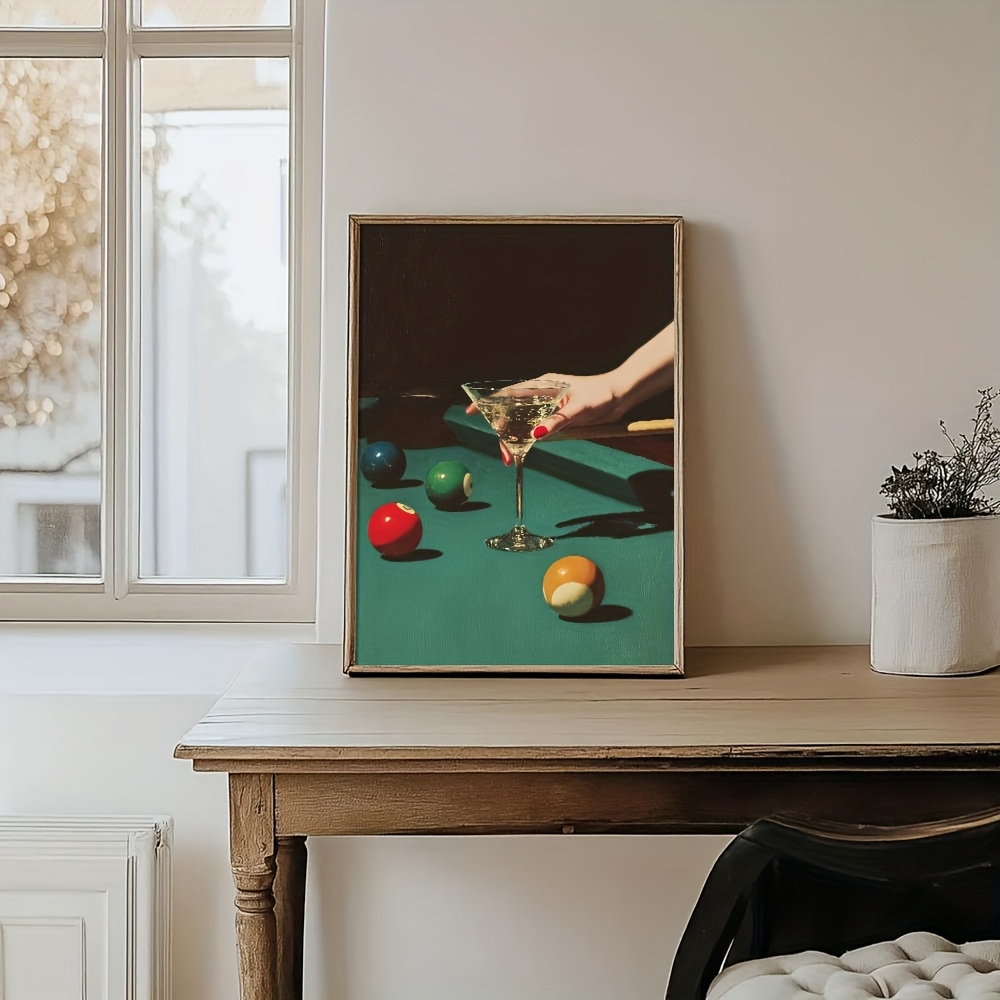 1pc Vintage Billiards Cocktail - Home Bar Set 评论和价格