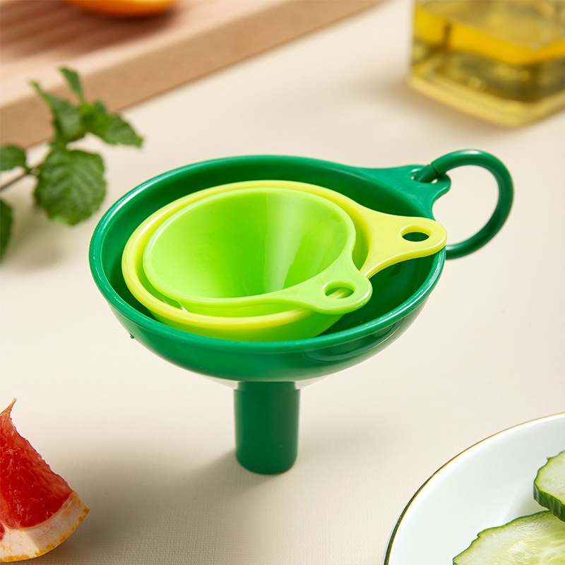 3Pcs Set Kitchen Funnel Dispen - Home Bar Set 评论和价格