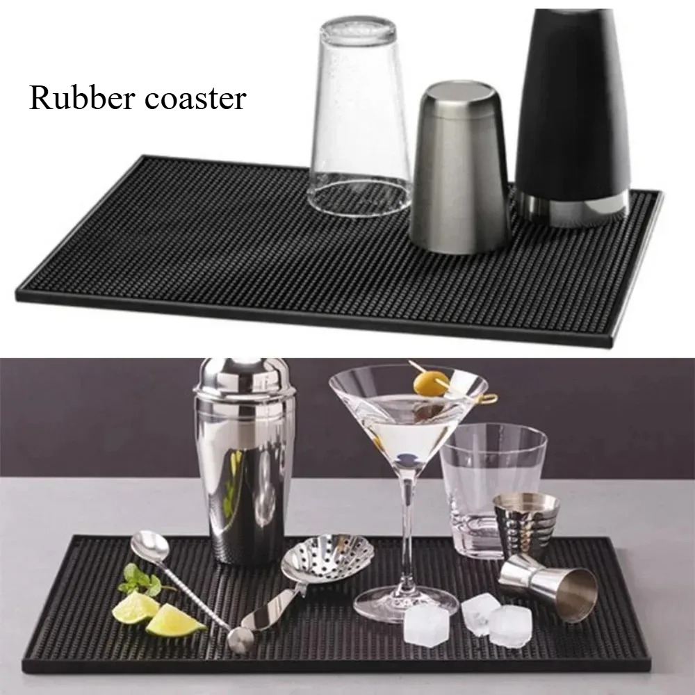 Rubber Bar Mat Coasters Coffee - Bar Mat Rubber 评论和价格