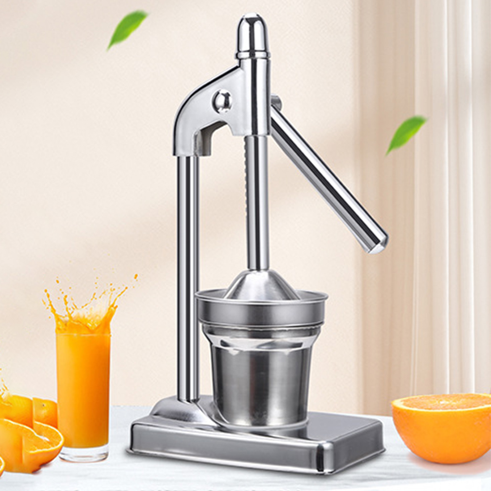 Stainless Steel Manual Juicer  - Citrus Juicer Bar 评论和价格