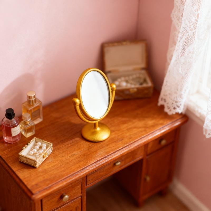 1Pcs Miniature Retro Mirror Dr - Home Bargains 评论和价格