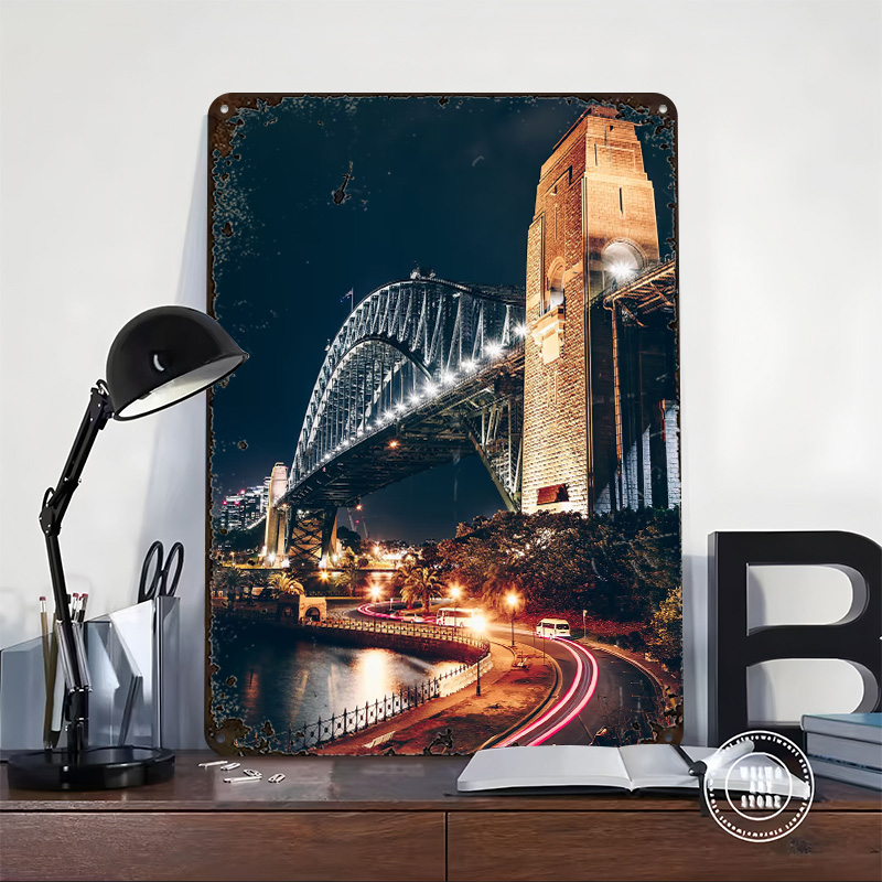 Sydney Harbour Bridge Poster C - Home Bar Sydney 评论和价格