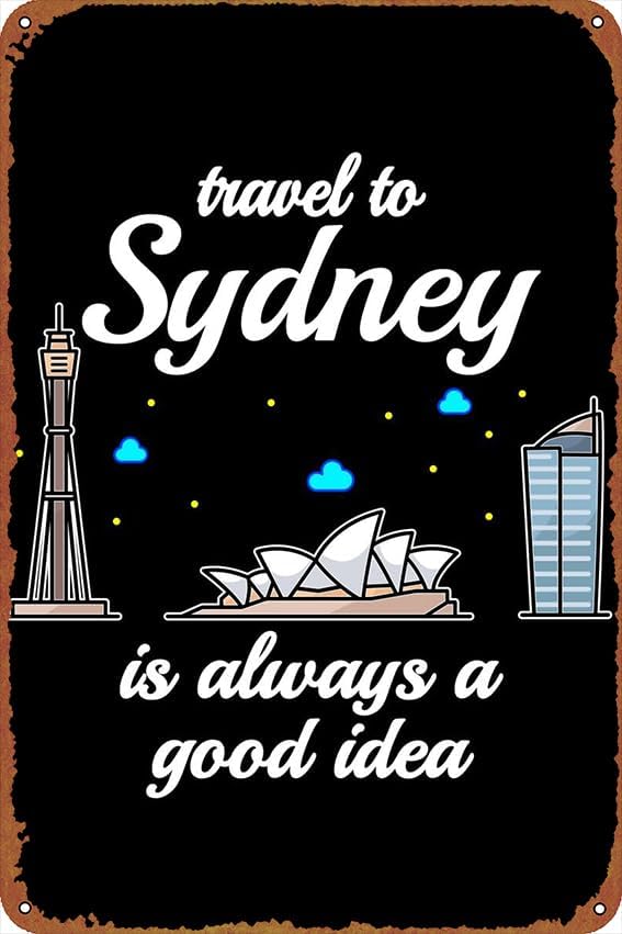 1p,Travel to Sydney Poster Sig - Home Bar Sydney 评论和价格