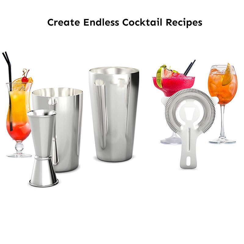 ABJT-Cocktail Shaker Set: Prof - Boston Shaker Set 评论和价格