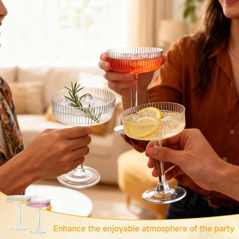 Clear Plastic Martini Dessert  - Home Bar Supplies 评论和价格