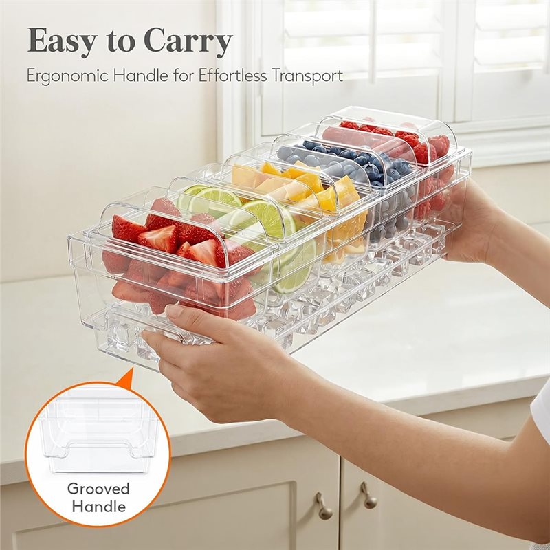 DTA4-For Bar Supplies,Clear Se - Garnish Tray Set 评论和价格