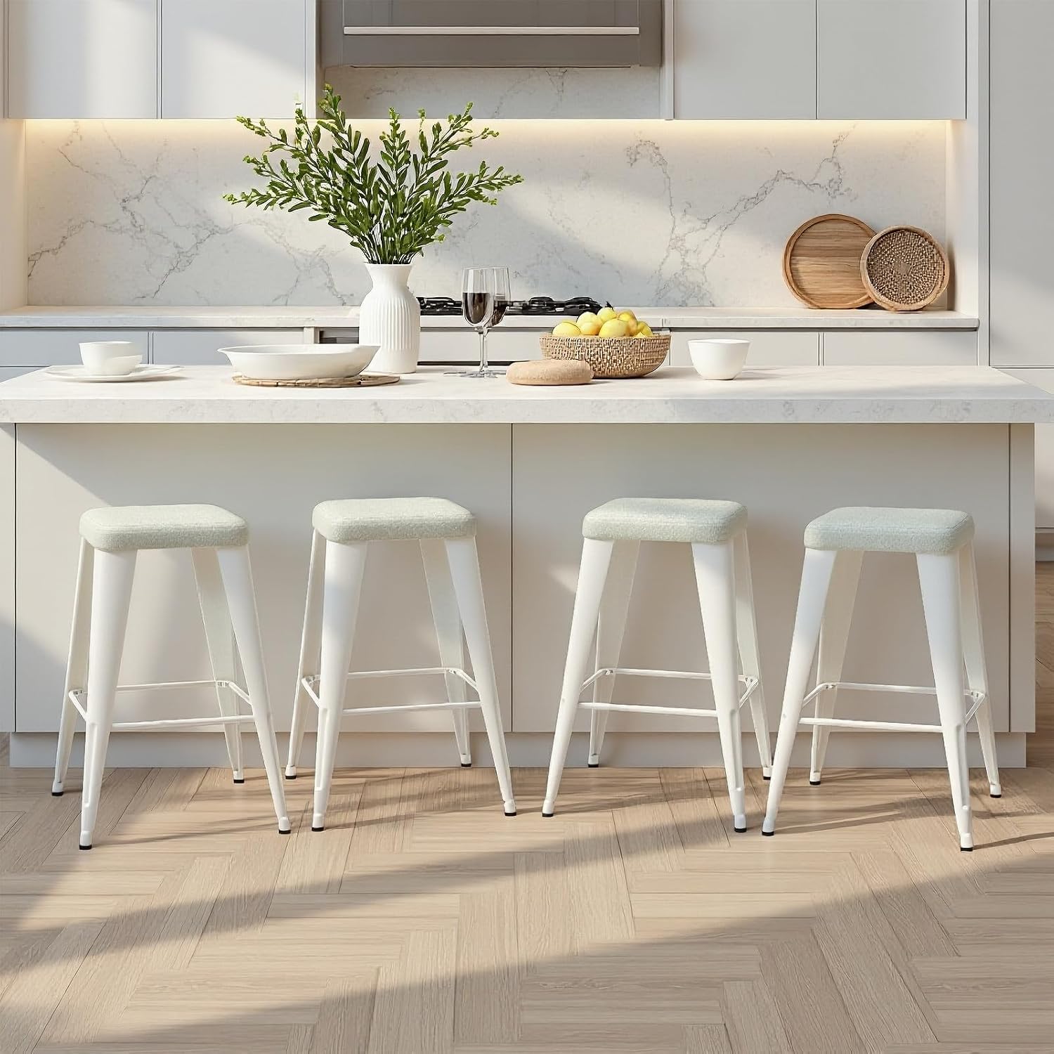 Bar Stools Set of 4, 26