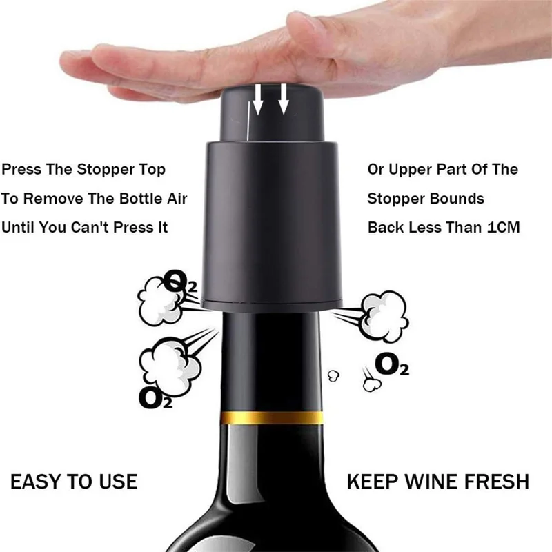 Vacuum Wine Preserver with Tim - Wine Preservation Pump 评论和价格
