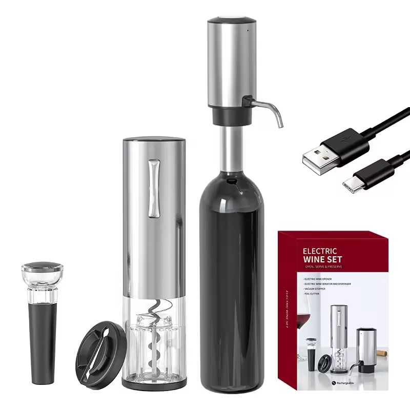 4-in-1 Rechargeable Electric W - Home Bar Set 评论和价格