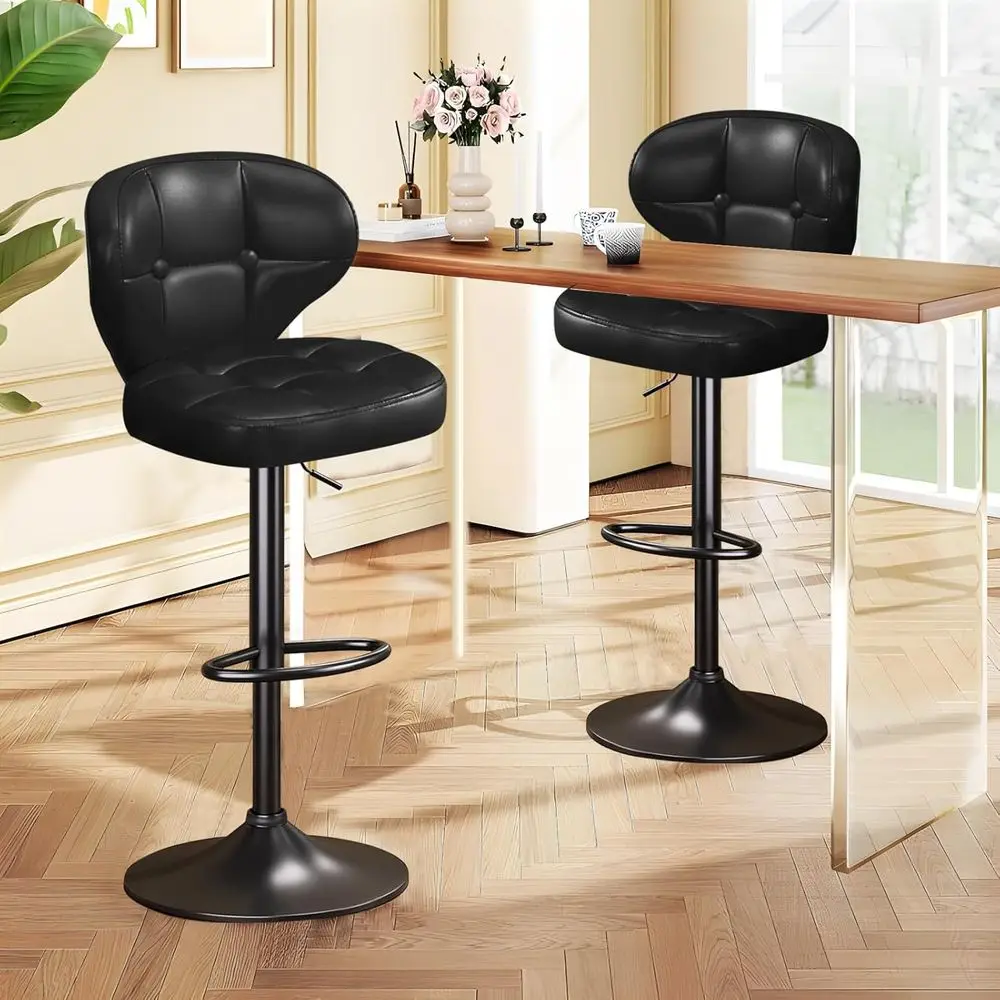 Adjustable Swivel Bar Stools S - Home Bar Stools 评论和价格
