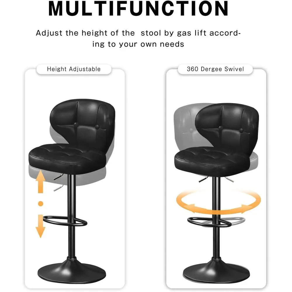Adjustable Swivel Bar Stools S - Home Bar Stools 评论和价格