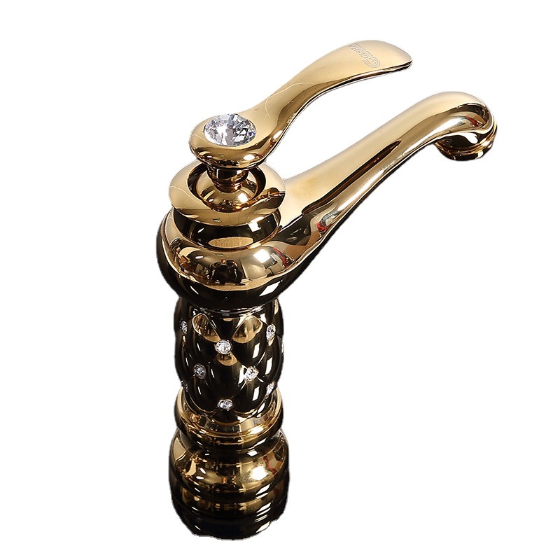 Washbasin Faucet Gold Crystal  - Home Bar Sink 评论和价格