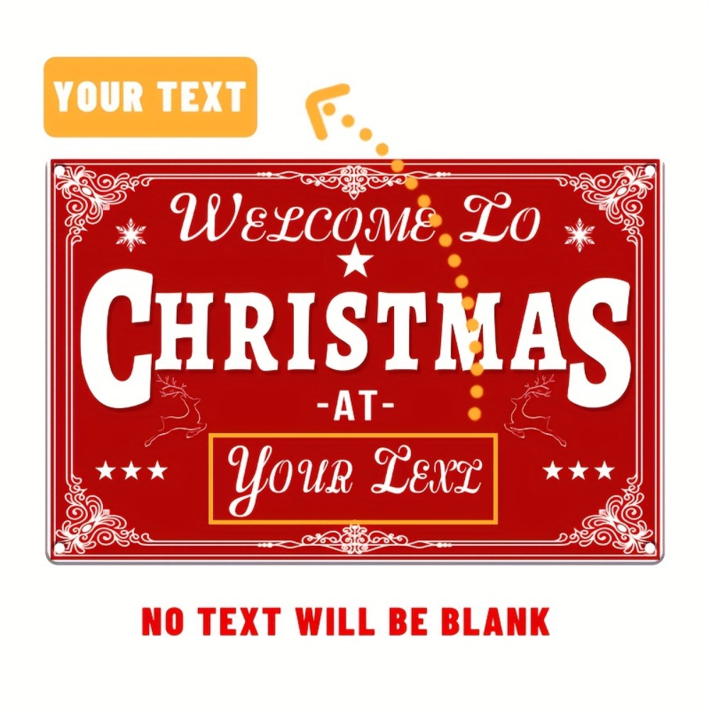 Custom 2D Flat Merry Christmas - Home Bar Signs 评论和价格