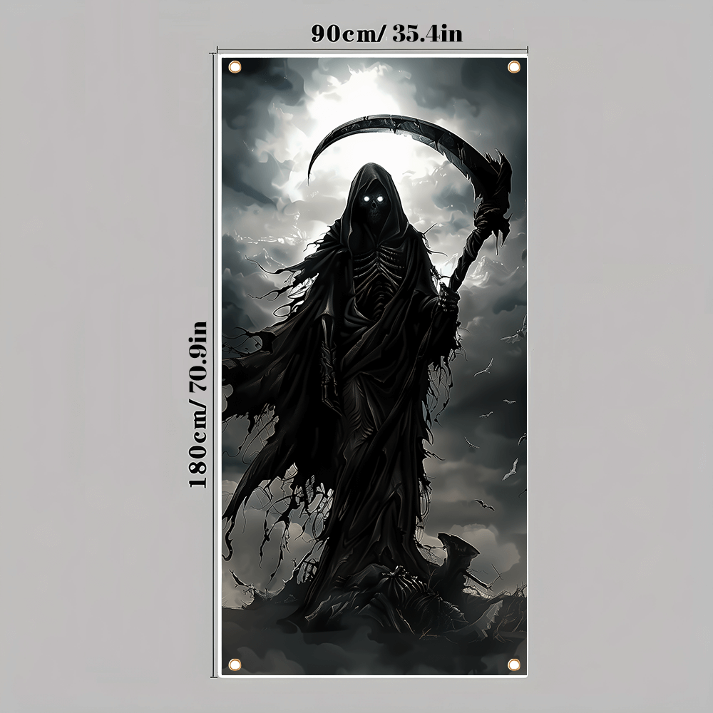 The Grim Reaper holds a sickle - Home Bargains 评论和价格