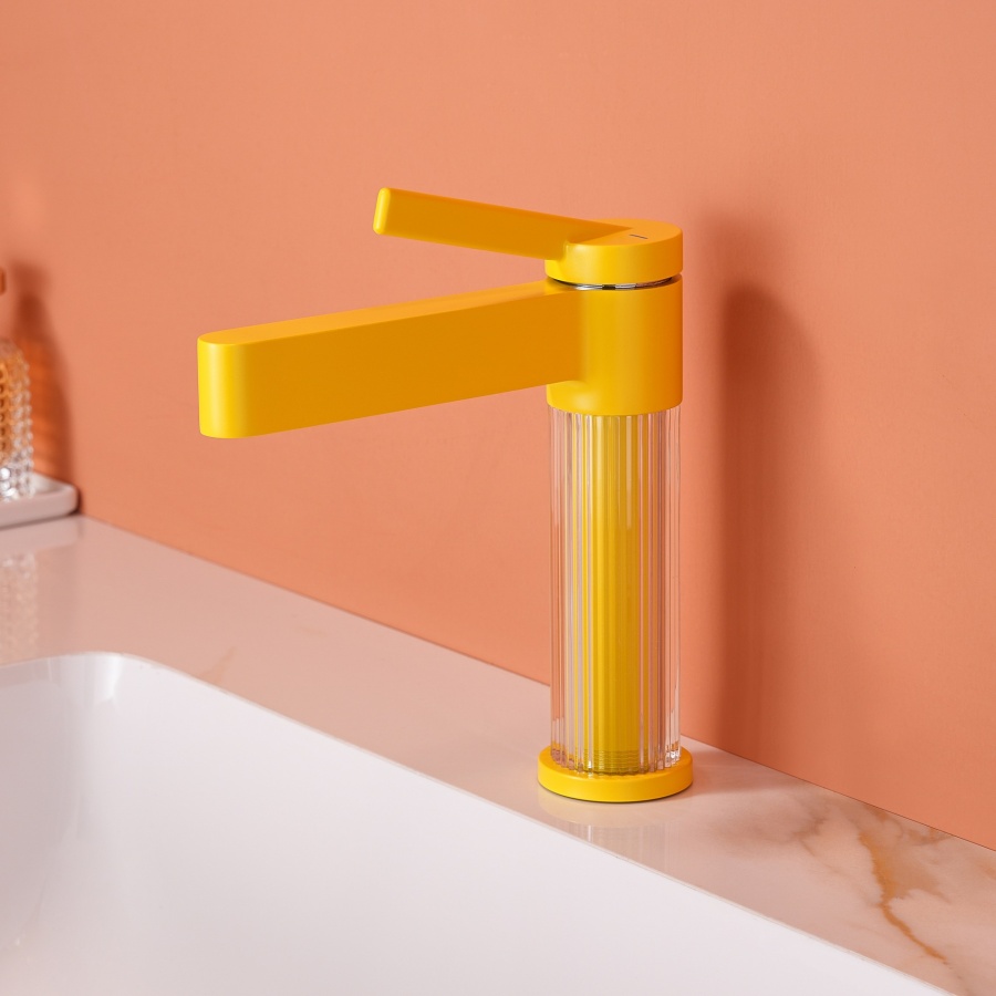 Brass Bathroom Washbasin Fauce - Home Bar Sink 评论和价格