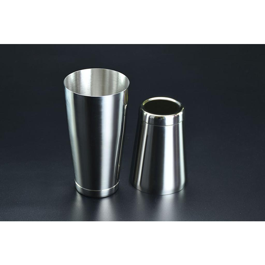 Stainless Steel Tin Bar Shaker - Boston Shaker Set 评论和价格