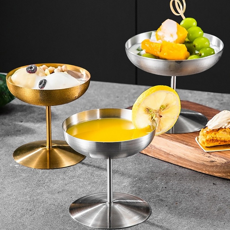 Stainless Steel Ice Cream Cup  - Home Bar Supplies 评论和价格