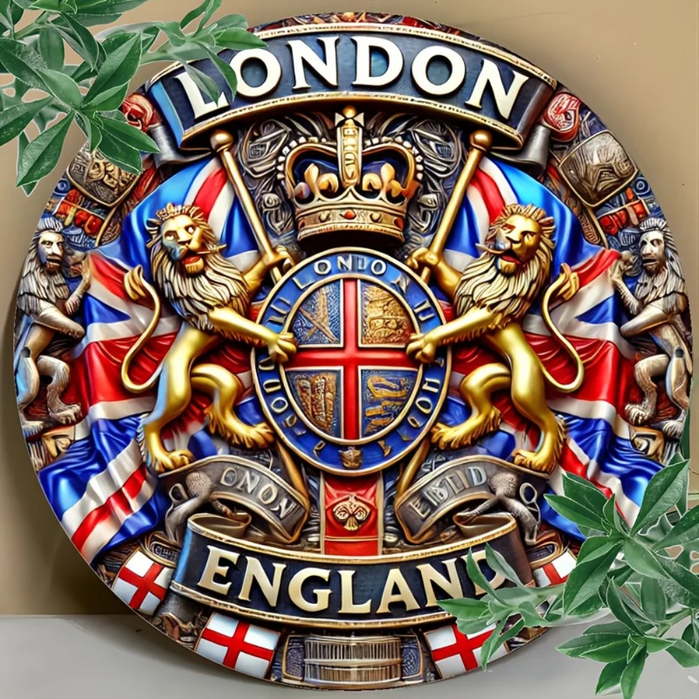 'Tudor Heraldry Relic' Enamel  - Home Bar Lounge 评论和价格