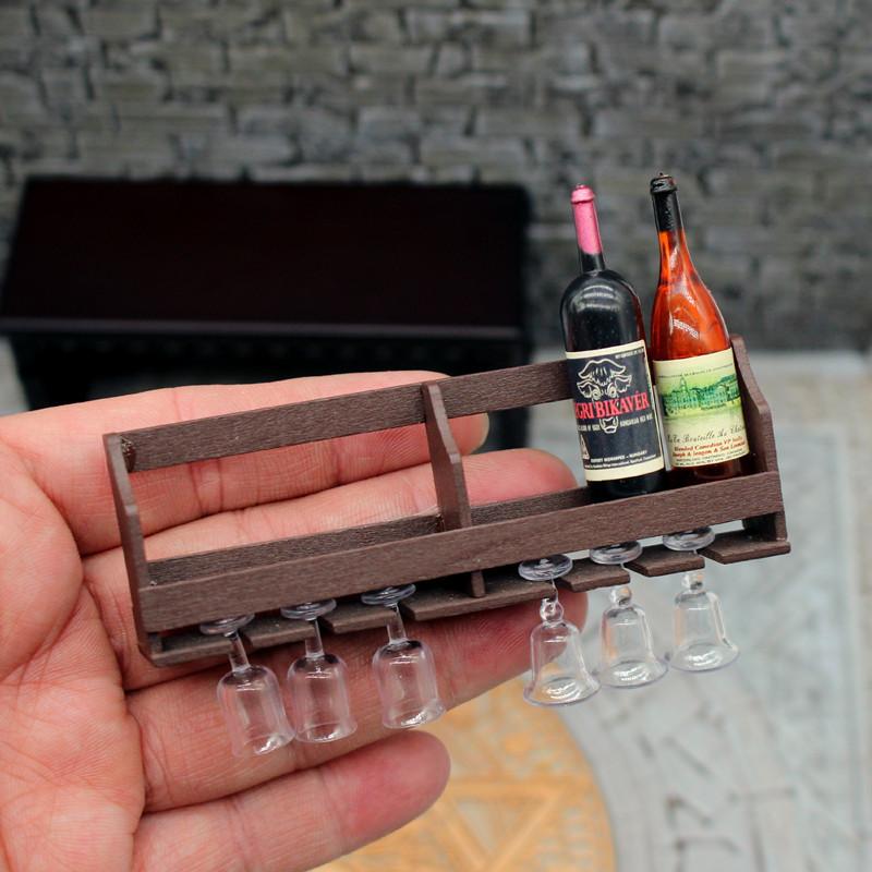 1Set Dollhouse Toy Simulation  - Home Bar Stand 评论和价格
