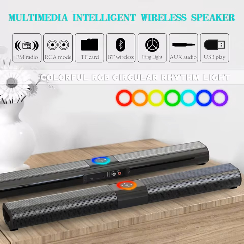 Soundbar For TV Subwoofer Blue - Home Bar And Theater 评论和价格