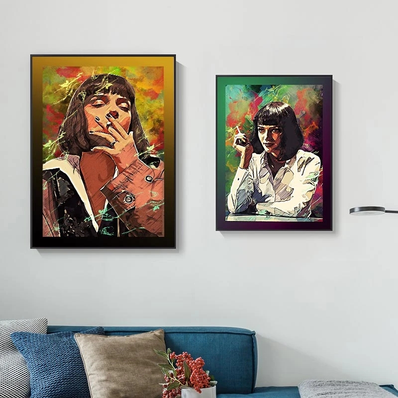 Classic Movie Pulp Fiction Pos - Home Bar And Theater 评论和价格