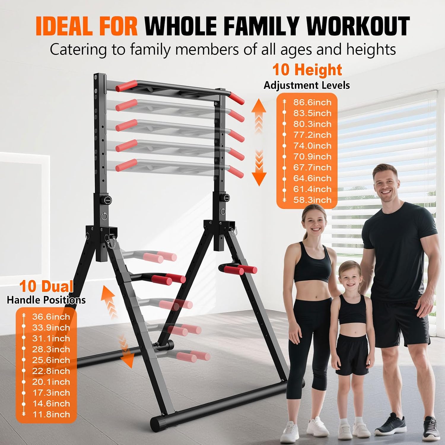 Foldable Power Tower Dip Stati - Home Bar Stand 评论和价格