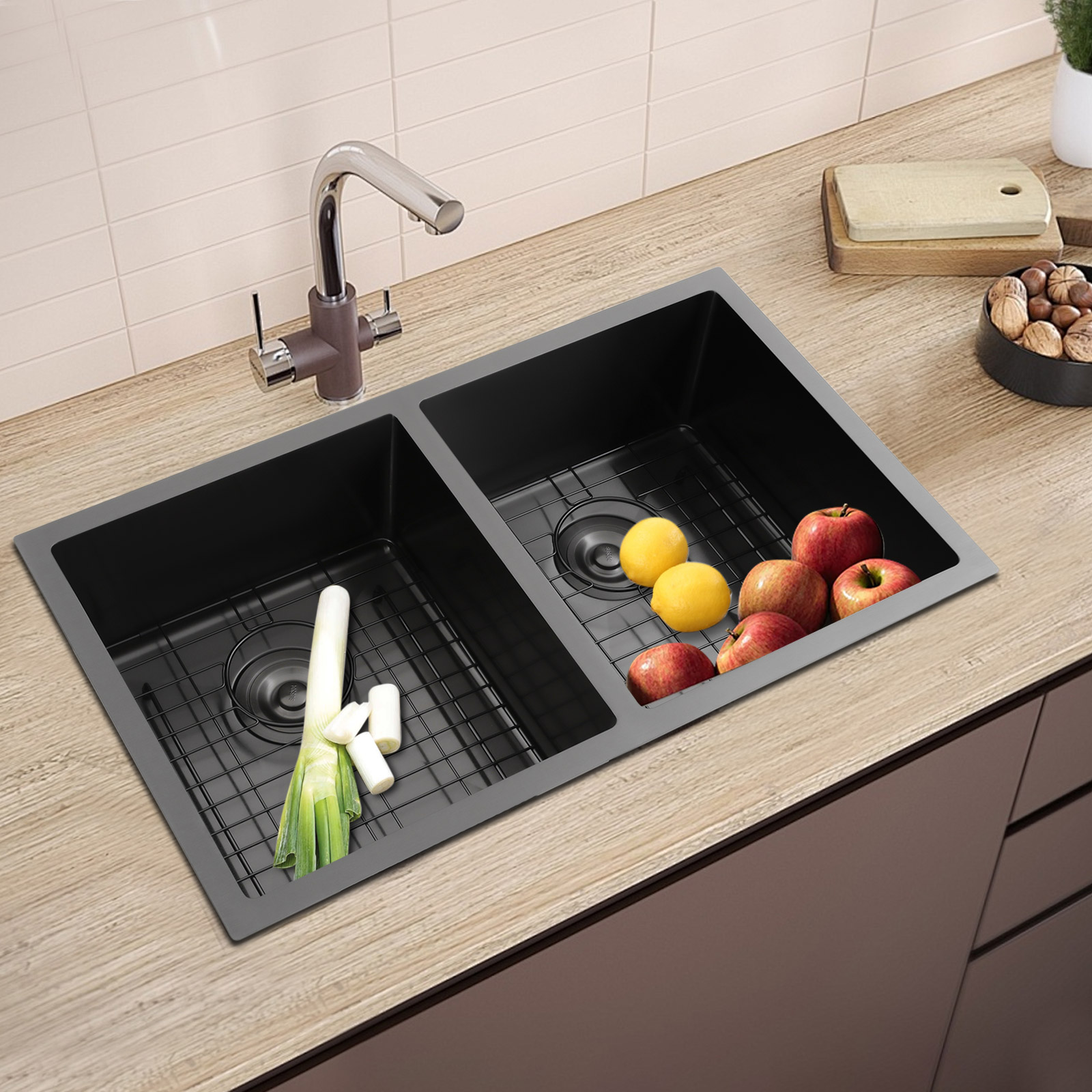 Double Bowl Sink Kitchen Sink  - Home Bar Sink 评论和价格