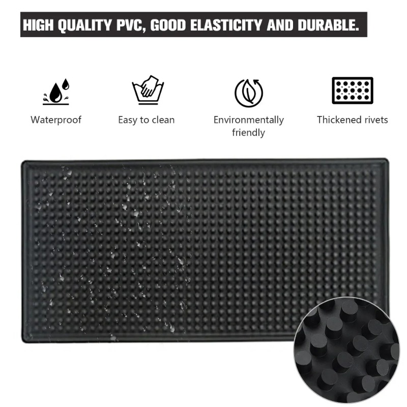 Bar Mat Rubber Dish Drying Mat - Bar Mat Rubber 评论和价格