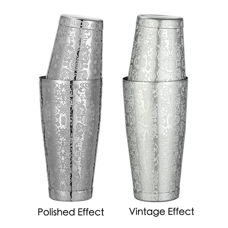 2 Pieces Boston Cocktail Shake - Boston Shaker Set 评论和价格