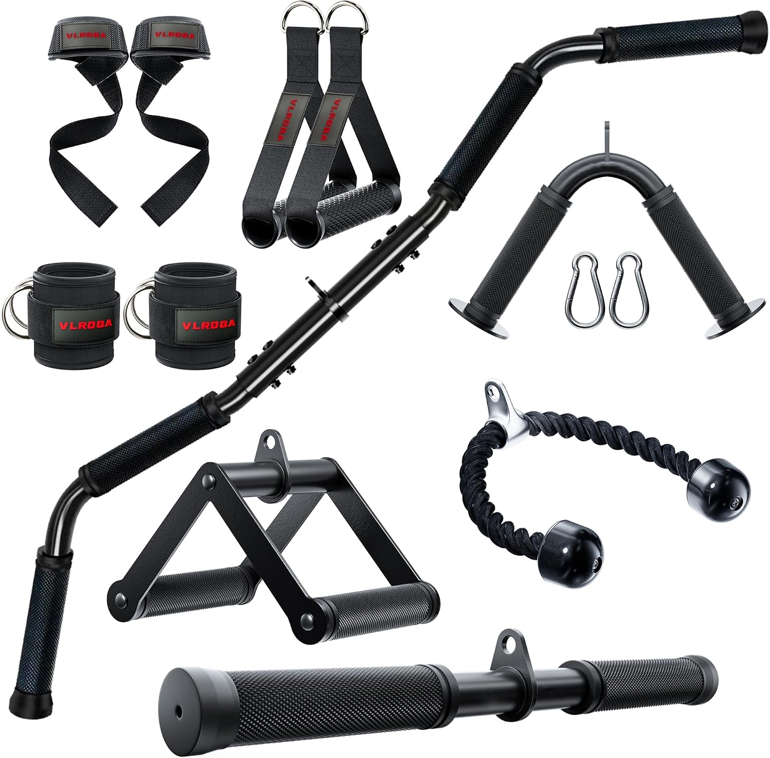 Home Gym Cable Attachments Set - Home Bar Set 评论和价格