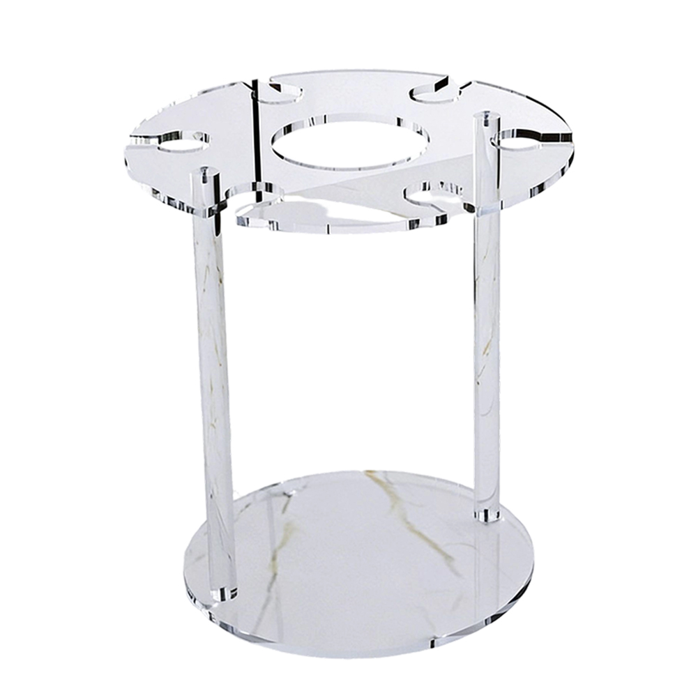 Transparent Wine Glass Rack 6  - Home Bar Stand 评论和价格