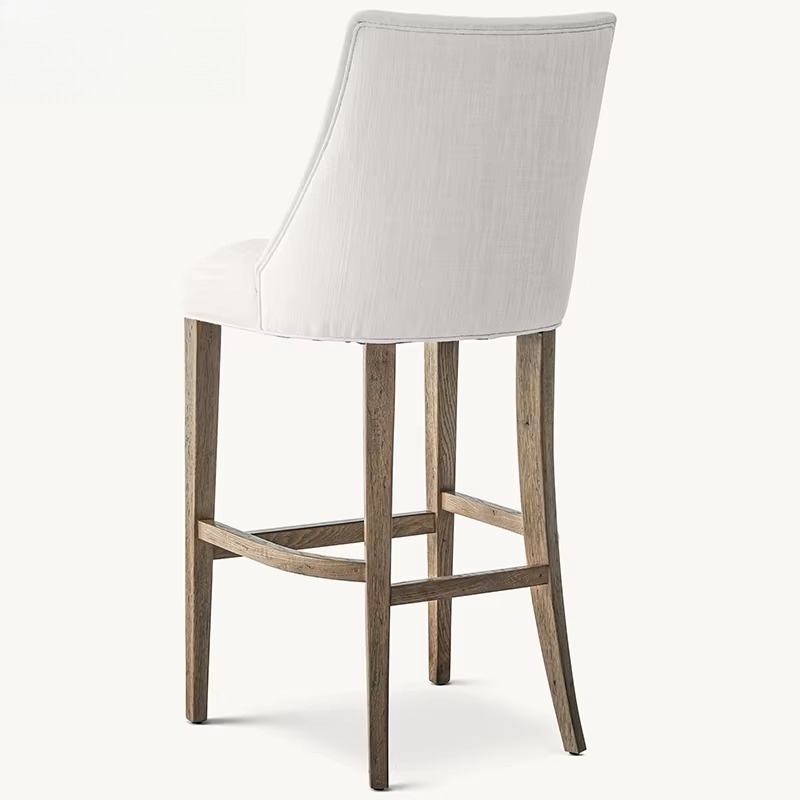 Light luxury solid wood bar ch - Home Bar Stools 评论和价格