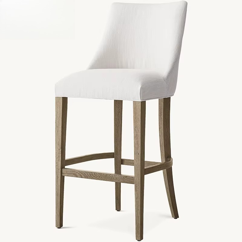 Light luxury solid wood bar ch - Home Bar Stools 评论和价格