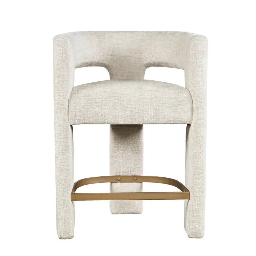Modern Upholstered Counter Sto - Home Bar Stools 评论和价格