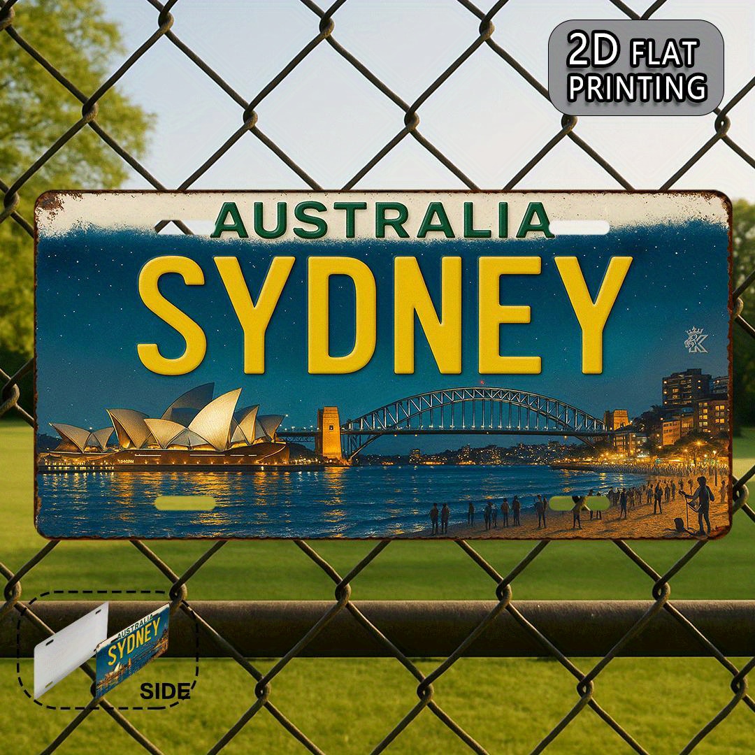 Australia Sydney License Plate - Home Bar Sydney 评论和价格