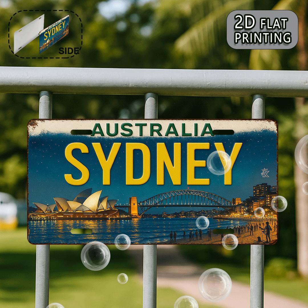 Australia Sydney License Plate - Home Bar Sydney 评论和价格