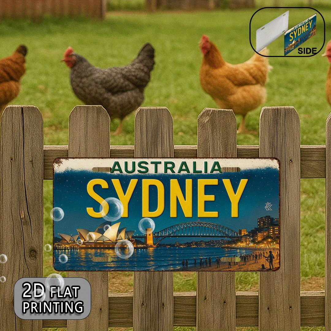 Australia Sydney License Plate - Home Bar Sydney 评论和价格