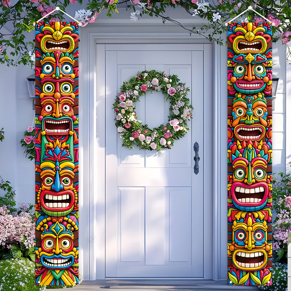 1Set Aloha Summer Door Flag Ex - Home Bar Supplies 评论和价格