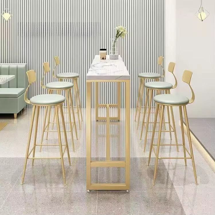 eb-Modern High Top Bar Table & - Home Bar Lounge 评论和价格