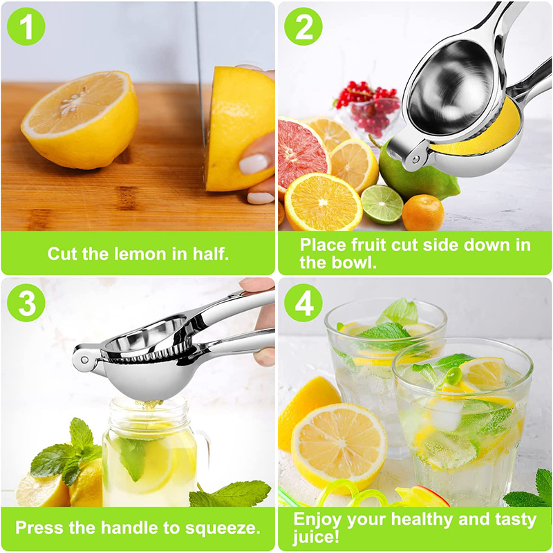 Manual Lemon Squeezer Zinc All - Citrus Juicer Bar 评论和价格