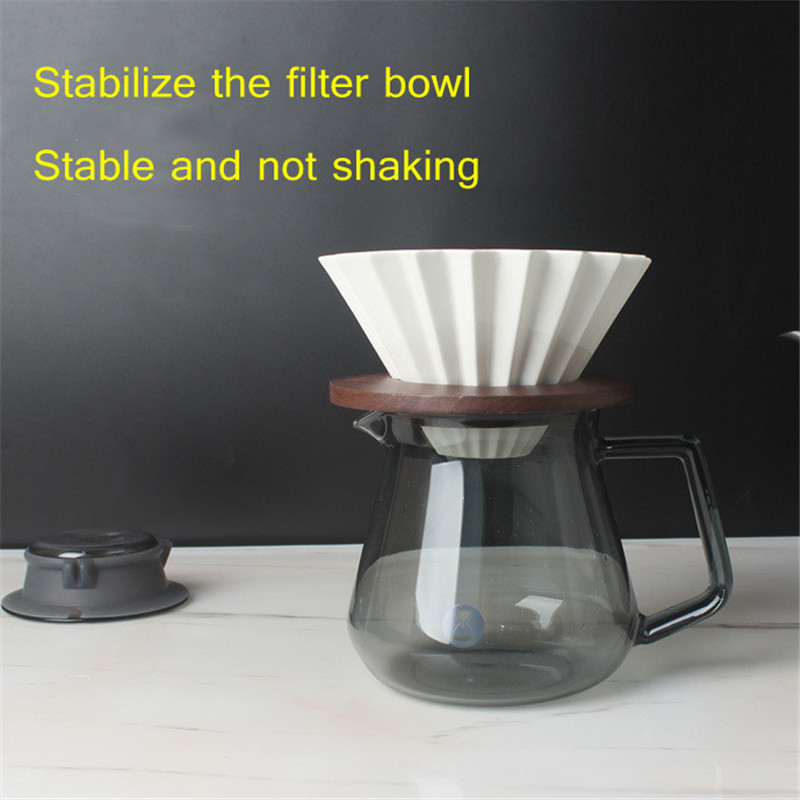 Wooden Pour Over Coffee Filter - Home Bar Stand 评论和价格