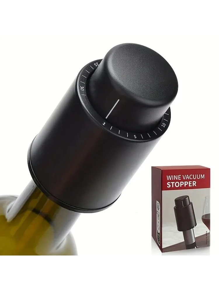 Vacuum Pump Wine Saver Cap Sto - Wine Preservation Pump 评论和价格