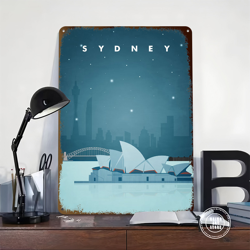 Sydney Travel Poster Customize - Home Bar Sydney 评论和价格