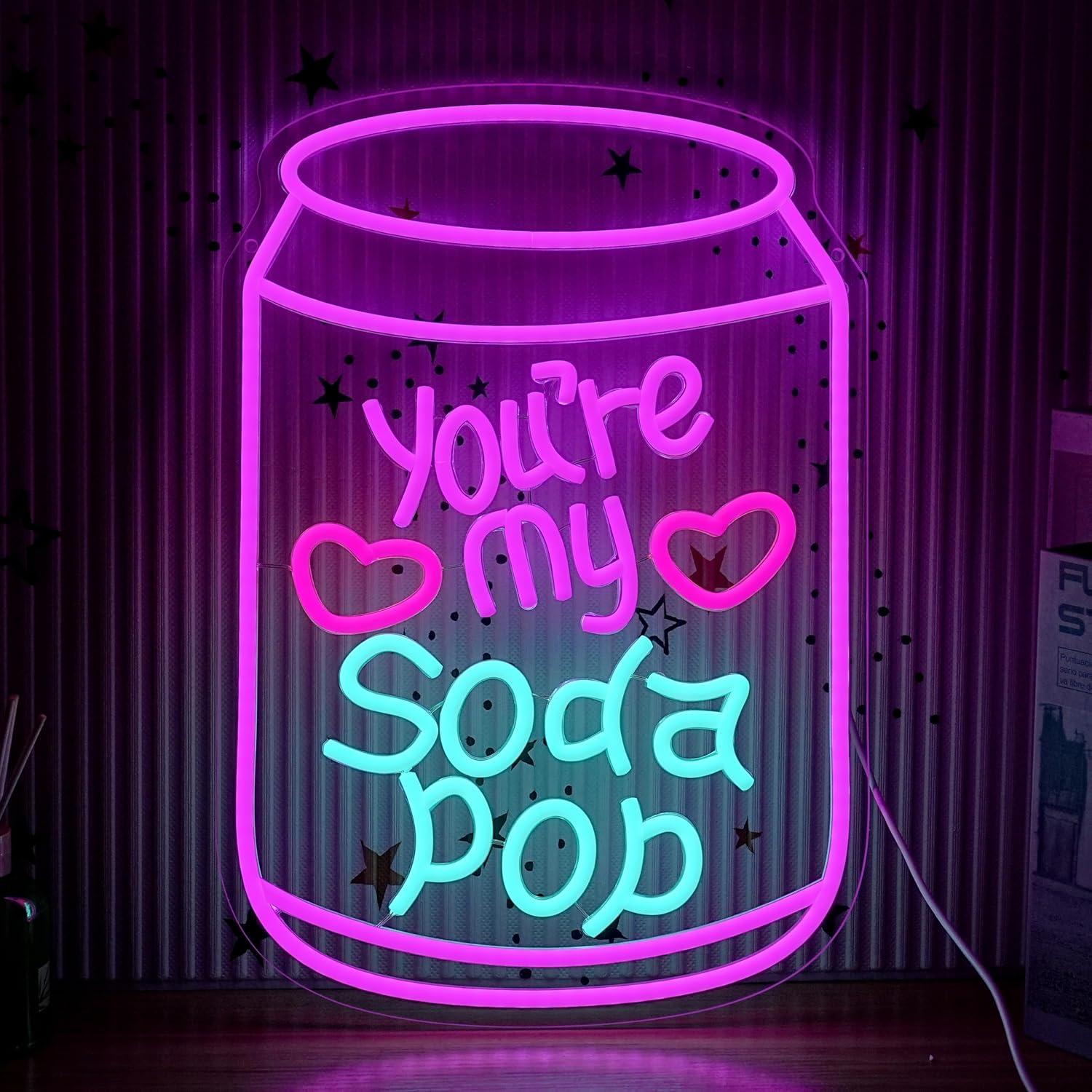 Romantic Neon Sign Dimmable LE - Home Bar Signs 评论和价格